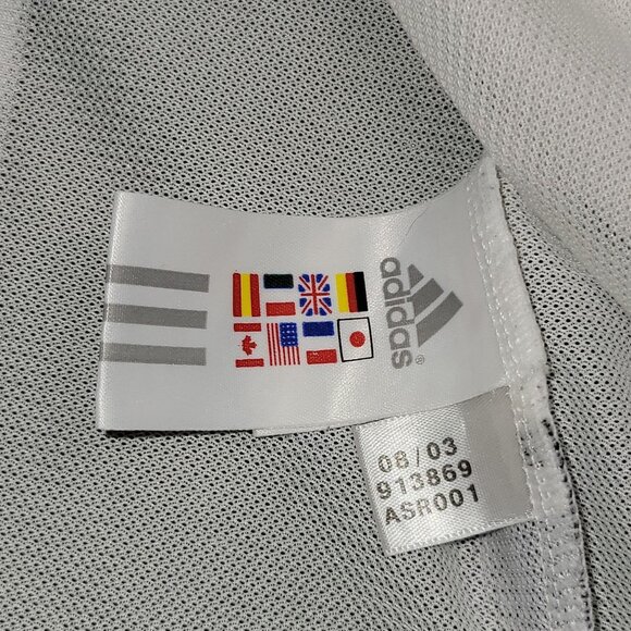 Zidane Real Madrid 2003 2004 UEFA Long Sleeve Soccer Jersey Shirt XL SKU# 913869 - Picture 8 of 10